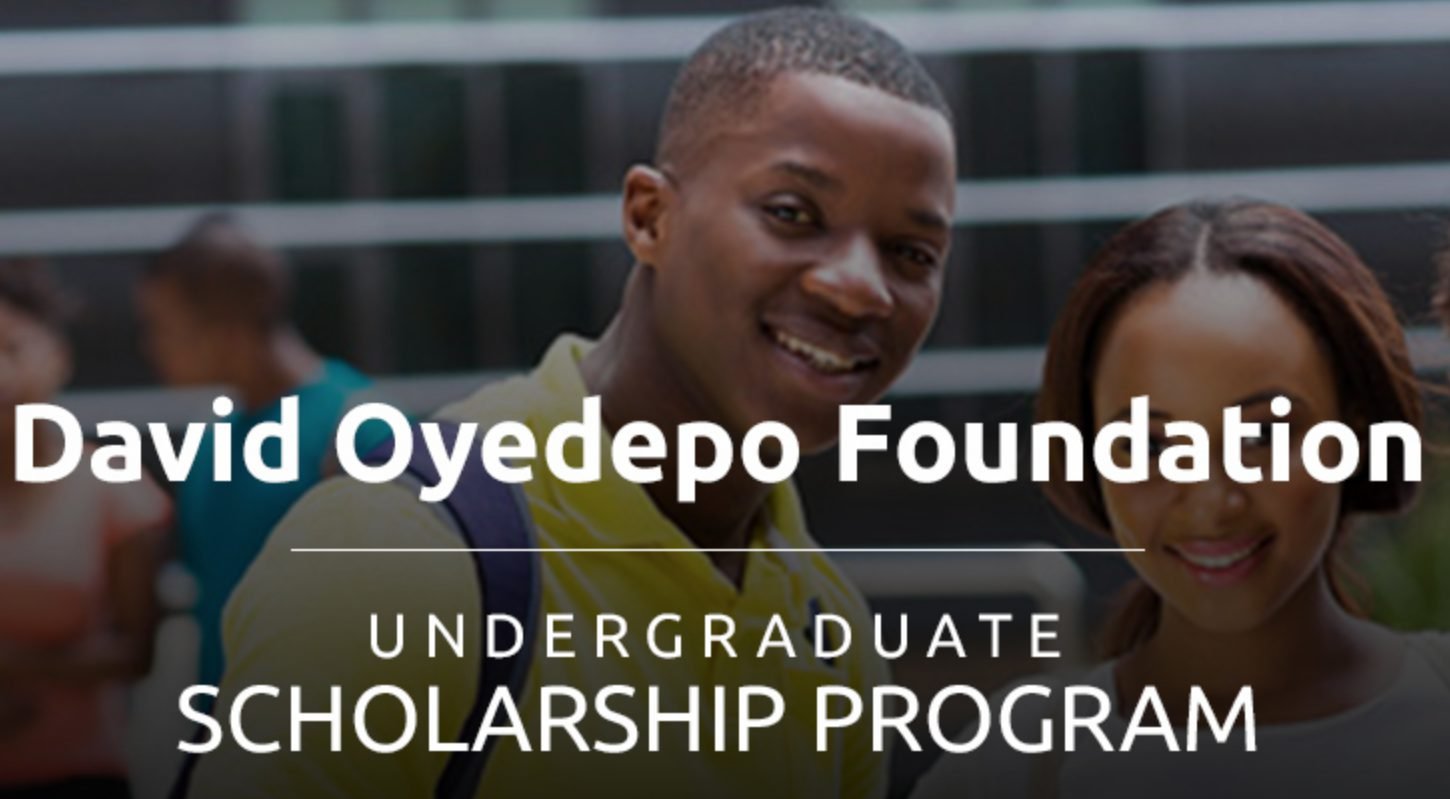 David Oyedepo Foundation Undergraduate Scholarships