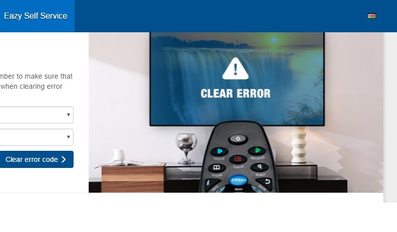 Clear E16 Error on DSTV-Step By Step Solution