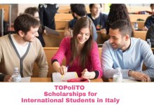 TOPoliTO Scholarships For Foreign Students To Study Abroad- APPLY!!!