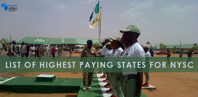 Highest Paying States For NYSC