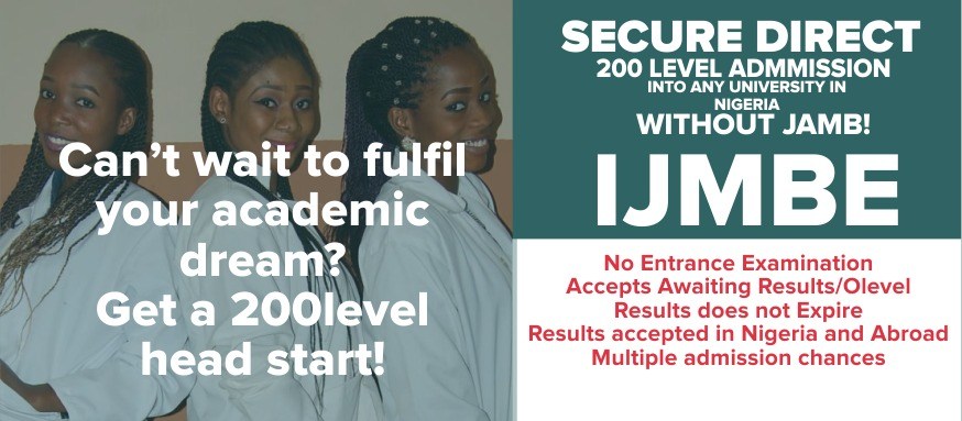 About IJMB Programme In Nigeria and How To Apply!