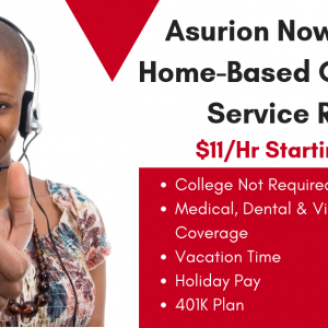 Work At Home Customer Care Representative Jobs At Asurion