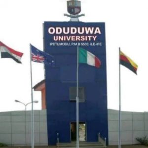 Oduduwa University Cut Off Mark 2024/2025