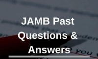 Free JAMB Past Questions & Answers