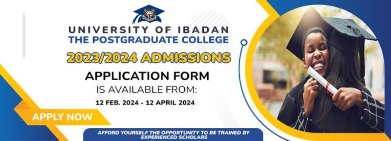 UI Postgraduate Admission Announced for 2024/2025 Academic Session