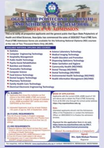 Ogun State Polytechnic of Health and Allied Science